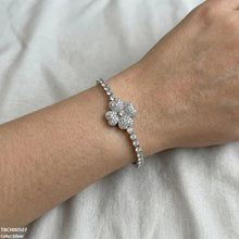 TBCH00507 DNG Heart Flower Bracelet Adjustable - TBCH