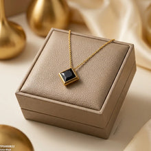 TPSH00822 MMJ  Stainless Steel Square  Drop Pendant - TPSH