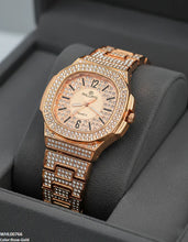 WHL00766 ZWA Rhinestone Round Dial Women's Watch - WHL