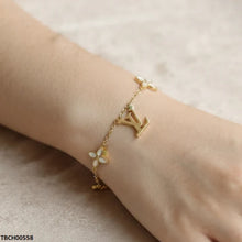 TBCH00558 ALQ  Stainless Steel LV Bracelet - TBCH