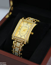 WHL00767 ZWA Rectangle Stone Bezel Women's Watch - WHL
