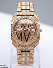 WHL00764 ZWA Round Rhinestone Dial Women's Watch - WHL