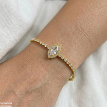 TBCH00493 DNG Marquise Stone Bracelet Adjustable - TBCH