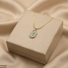TPSH00829 ALQ Stainless Steel Flower Pendant - TPSH