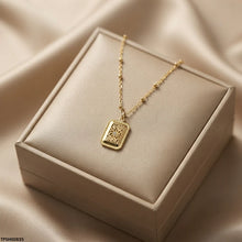 TPSH00835 ALQ  Stainless Steel Rectangle Pendant - TPSH