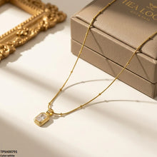 TPSH00791 MMJ  Stainless Steel Square Pendant - TPSH