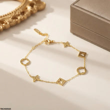 TBCH00565 ALQ  Stainless Steel Star Anklet - TBCH
