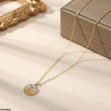 TPSH00828 ALQ Stainless Steel Round LY Pendant - TPSH