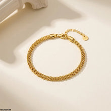 TBCH00544 MMJ Stainless Steel Plain Chain Bracelet -TBCH