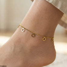 PYH00222 ALQ Stainless Steel Round Foot  Anklet - PYH