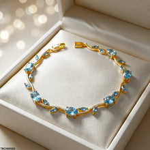 TBCH00583 MSJ Tulip Leaf Ferozi Bracelet - TBCH
