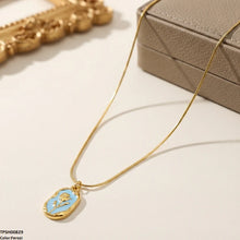 TPSH00829 ALQ Stainless Steel Flower Pendant - TPSH