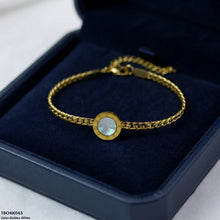 TBCH00563 ALQ Stainless Steel Round Plain Bracelet - TBCH
