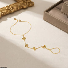 TBCH00540 MMJ Stainless Steel Heart Bracelet - TBCH