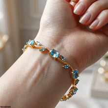 TBCH00583 MSJ Tulip Leaf Ferozi Bracelet - TBCH