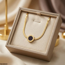 TNCH00333 MMJ Plain Round Necklace - TNCH