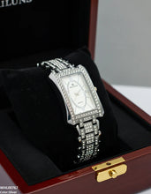 WHL00767 ZWA Rectangle Stone Bezel Women's Watch - WHL