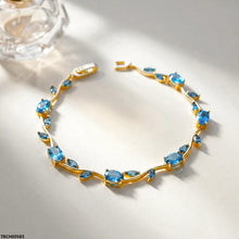 TBCH00583 MSJ Tulip Leaf Ferozi Bracelet - TBCH