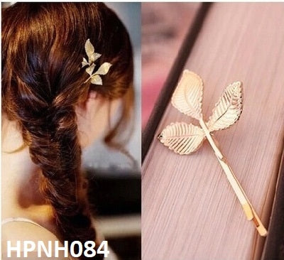 HPNH084 SGC Leaf Hair Pin - HPNH