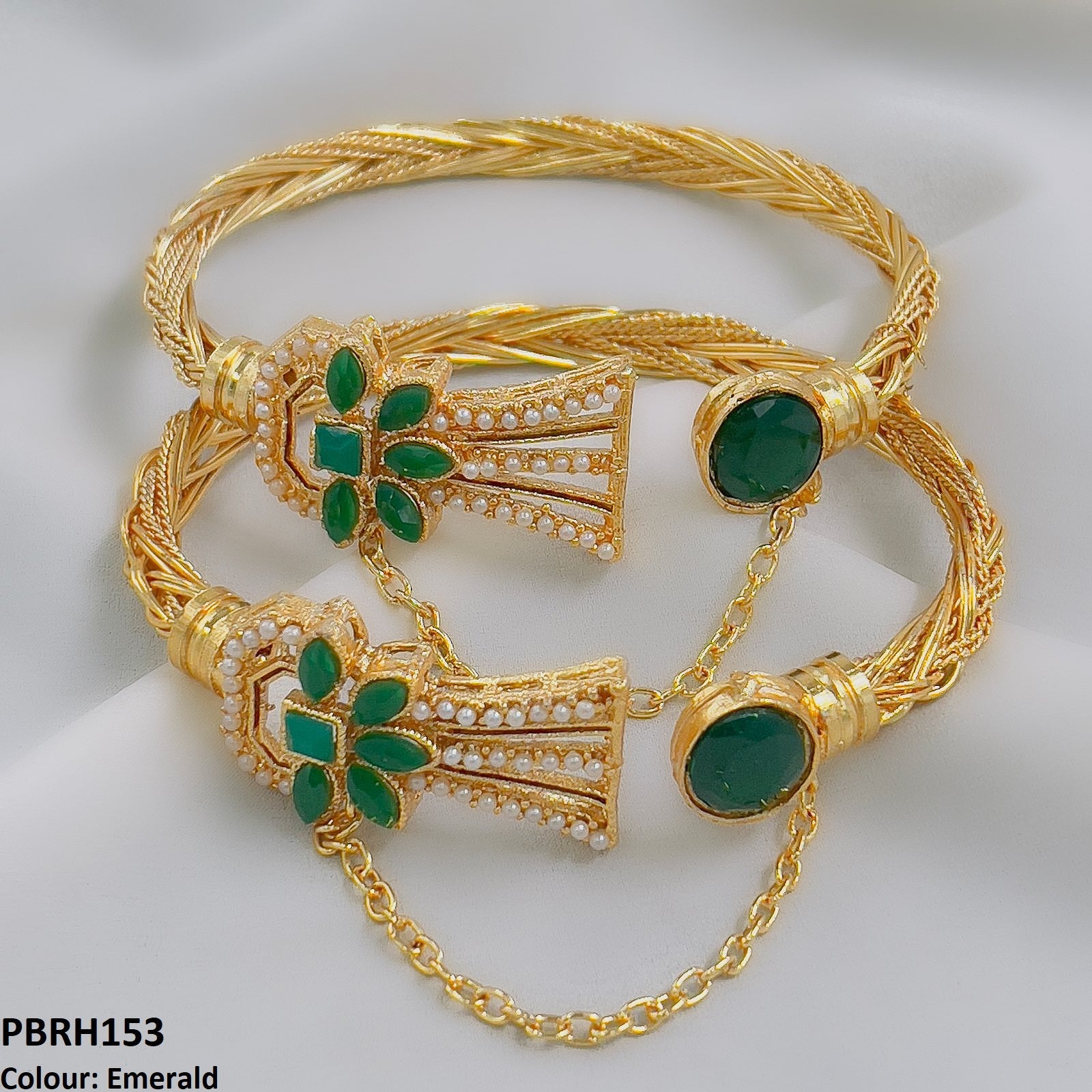 PBRH153 MZM Square Marquise Bracelet Adjustable - PBRH