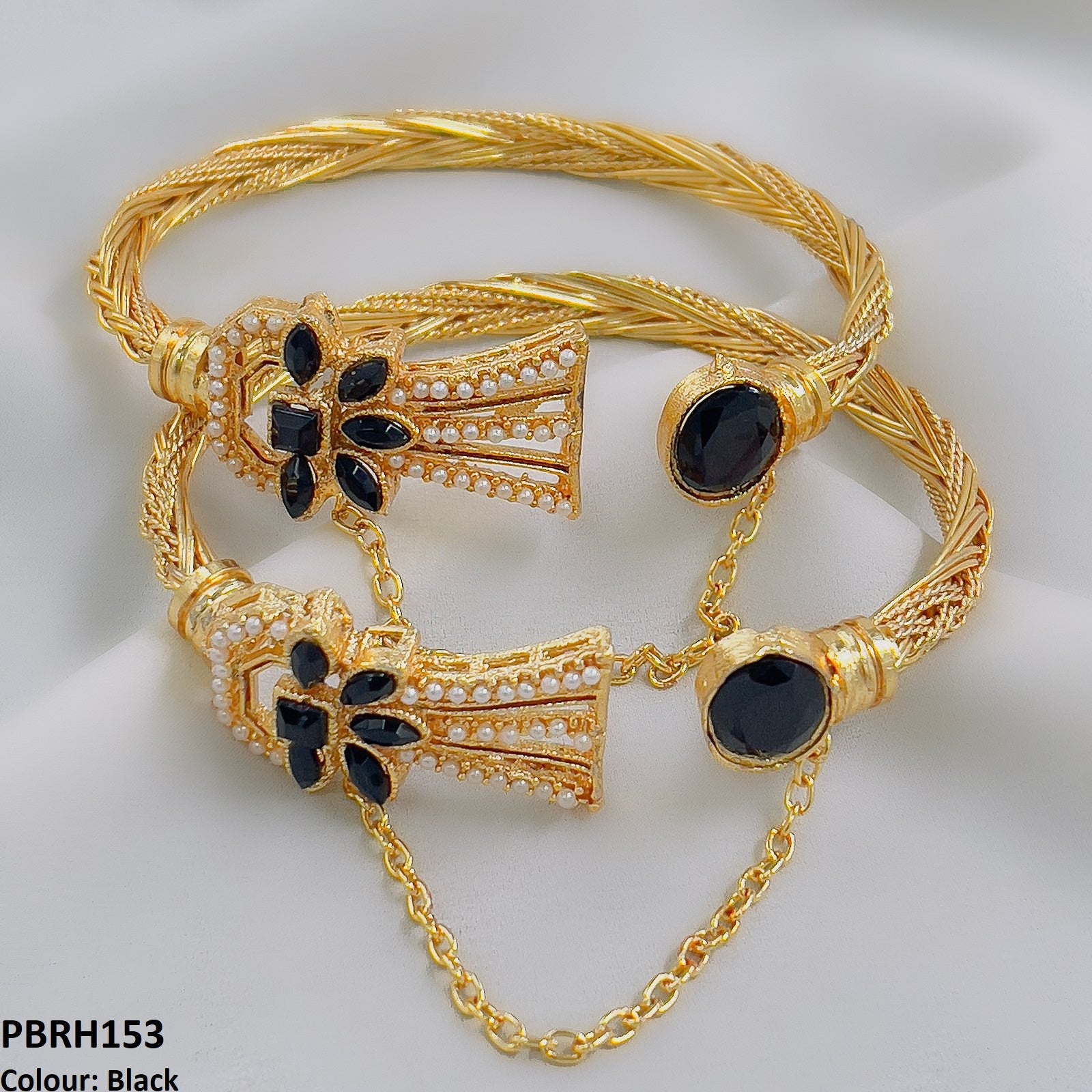 PBRH153 MZM Square Marquise Bracelet Adjustable - PBRH