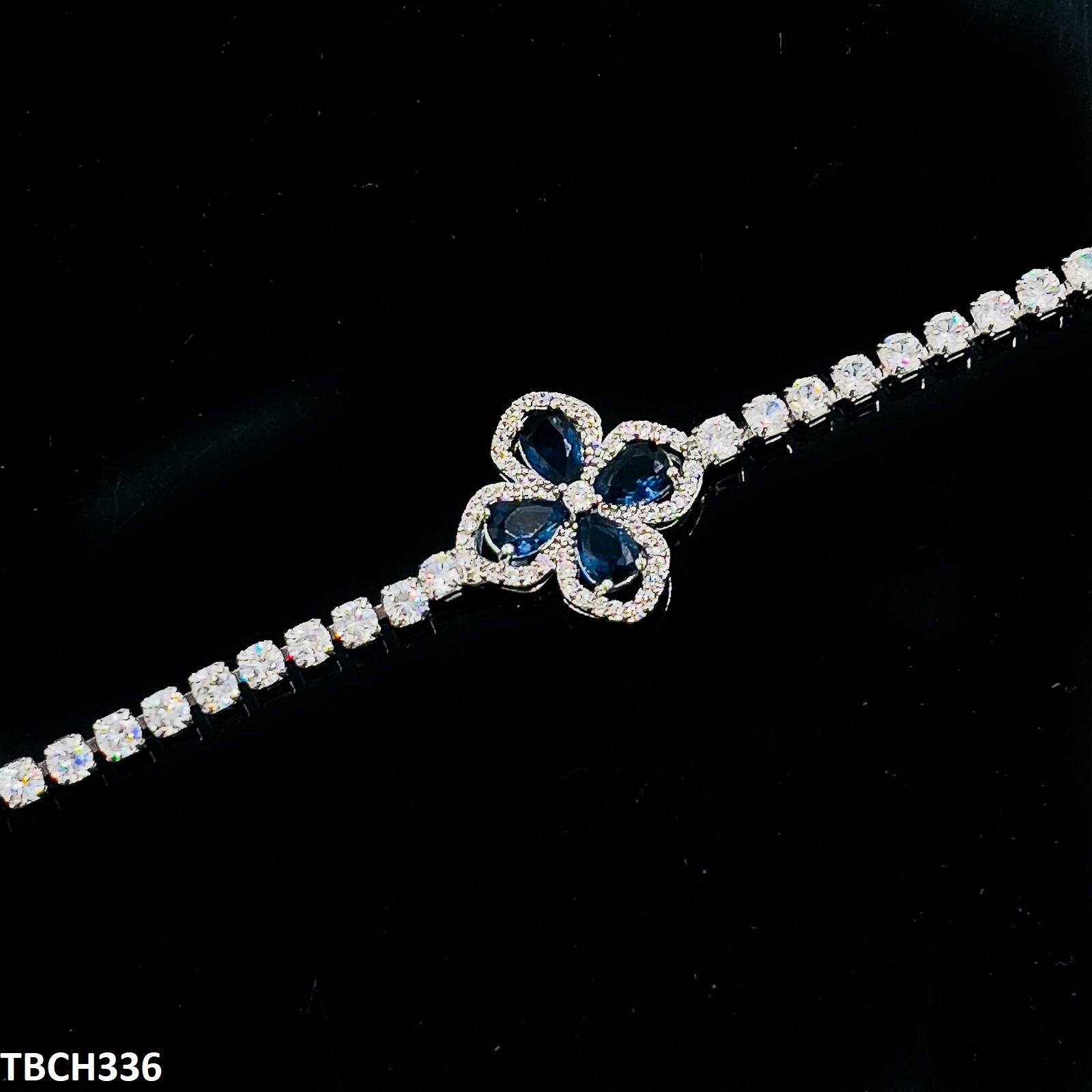 TBCH338 WKO Imp Flower Tear Bracelet - TBCH