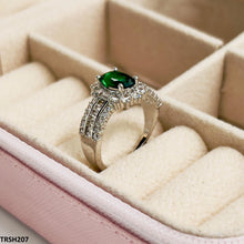 TRSH207 GWH Green Step Adjustable Ring - TRSH