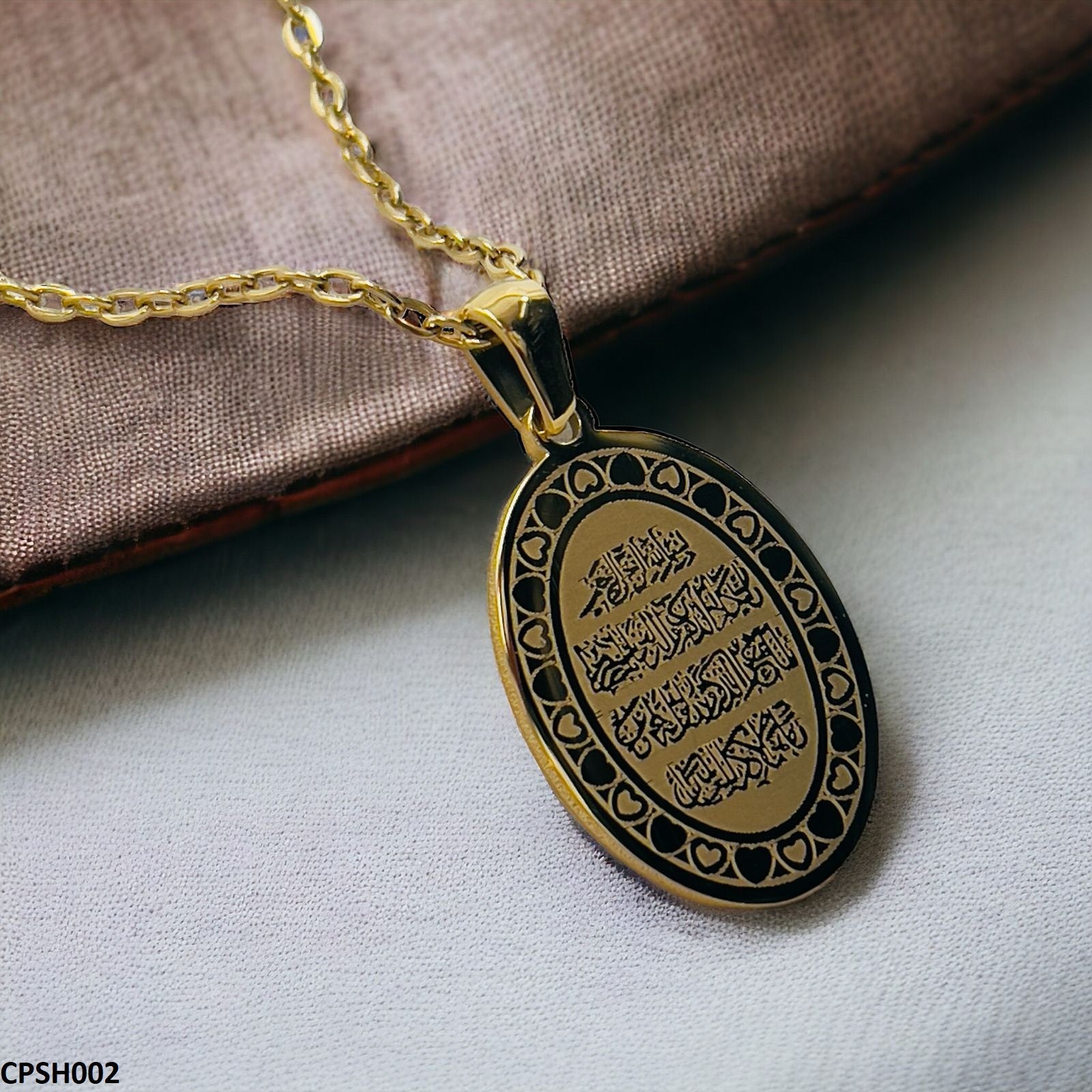 CPSH002 AJX Calligraphy Pendant - CPSH