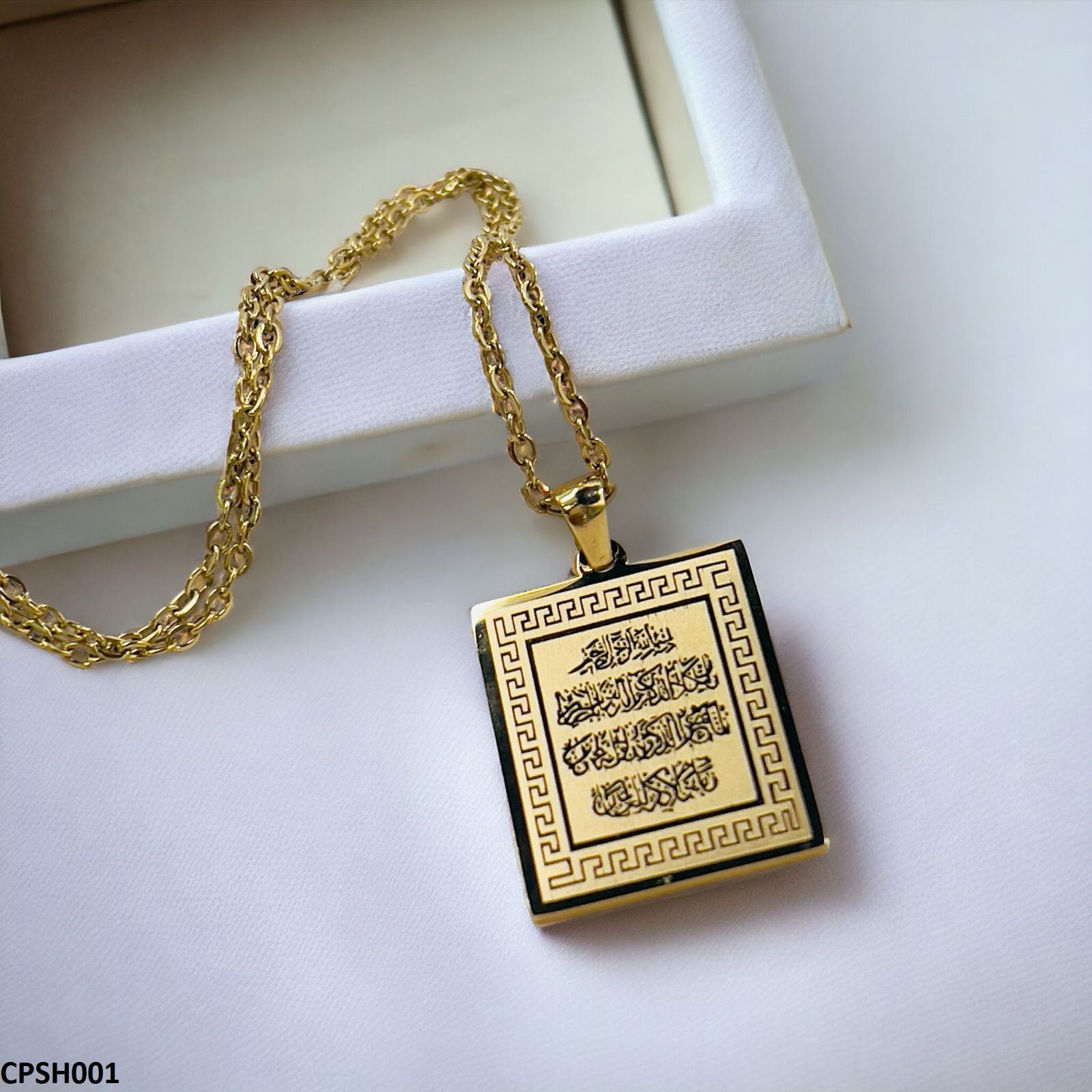 CPSH001 AJX Calligraphy Pendant - CPSH