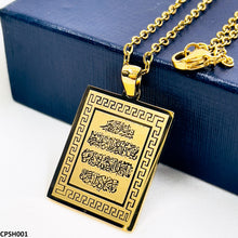 CPSH001 AJX Calligraphy Pendant - CPSH