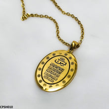 CPSH010 AJX Calligraphy Surah Yaseen Pendant - CPSH
