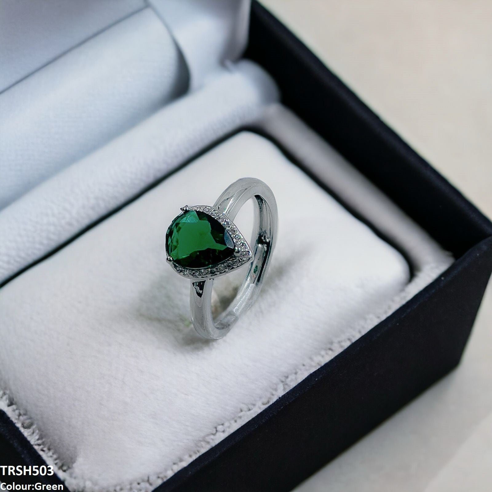 TRSH503 CDY Tear Layered Adjustable Ring - TRSH