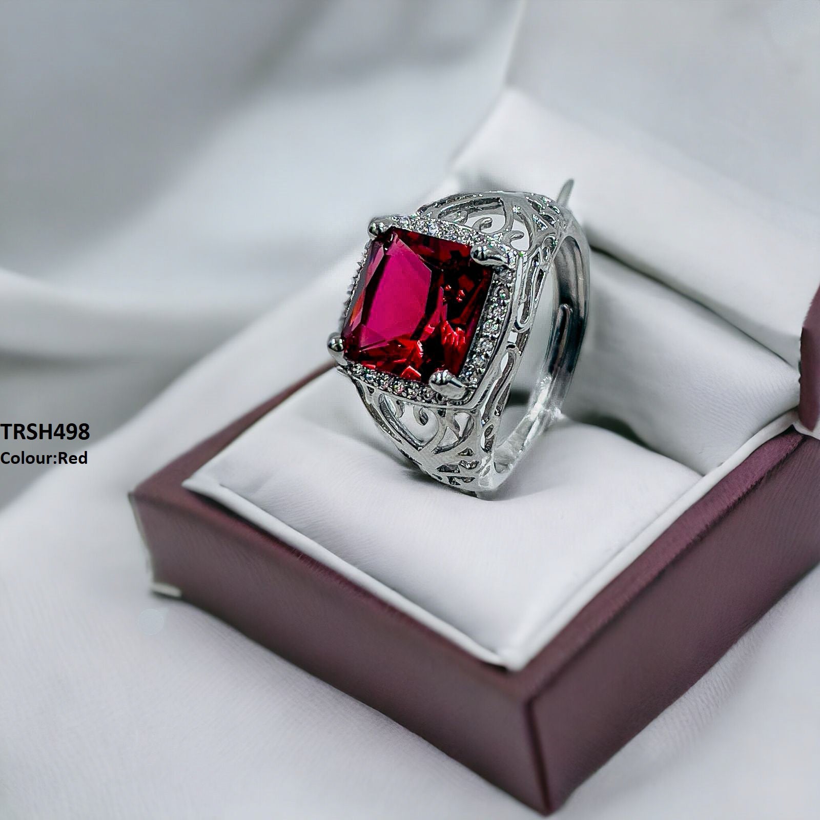TRSH498 CDY Cushion Adjustable Ring - TRSH