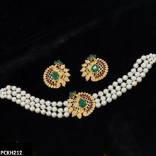 PCKH212 MZM Peacock Choker Set - PCKH