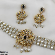 PCKH211 MZM Pear/Flower Choker Set - PCKH