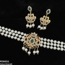 PCKH211 MZM Pear/Flower Choker Set - PCKH