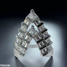 TRSH536 CLJ V Layered Ring - TRSH