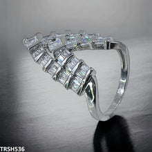 TRSH536 CLJ V Layered Ring - TRSH