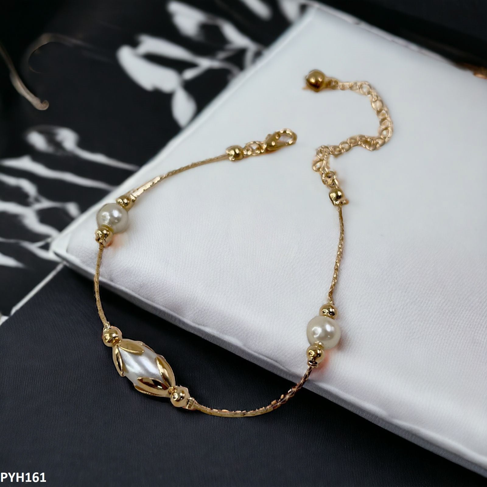 PYH161 XHF Pearl Anklet Single- PYH