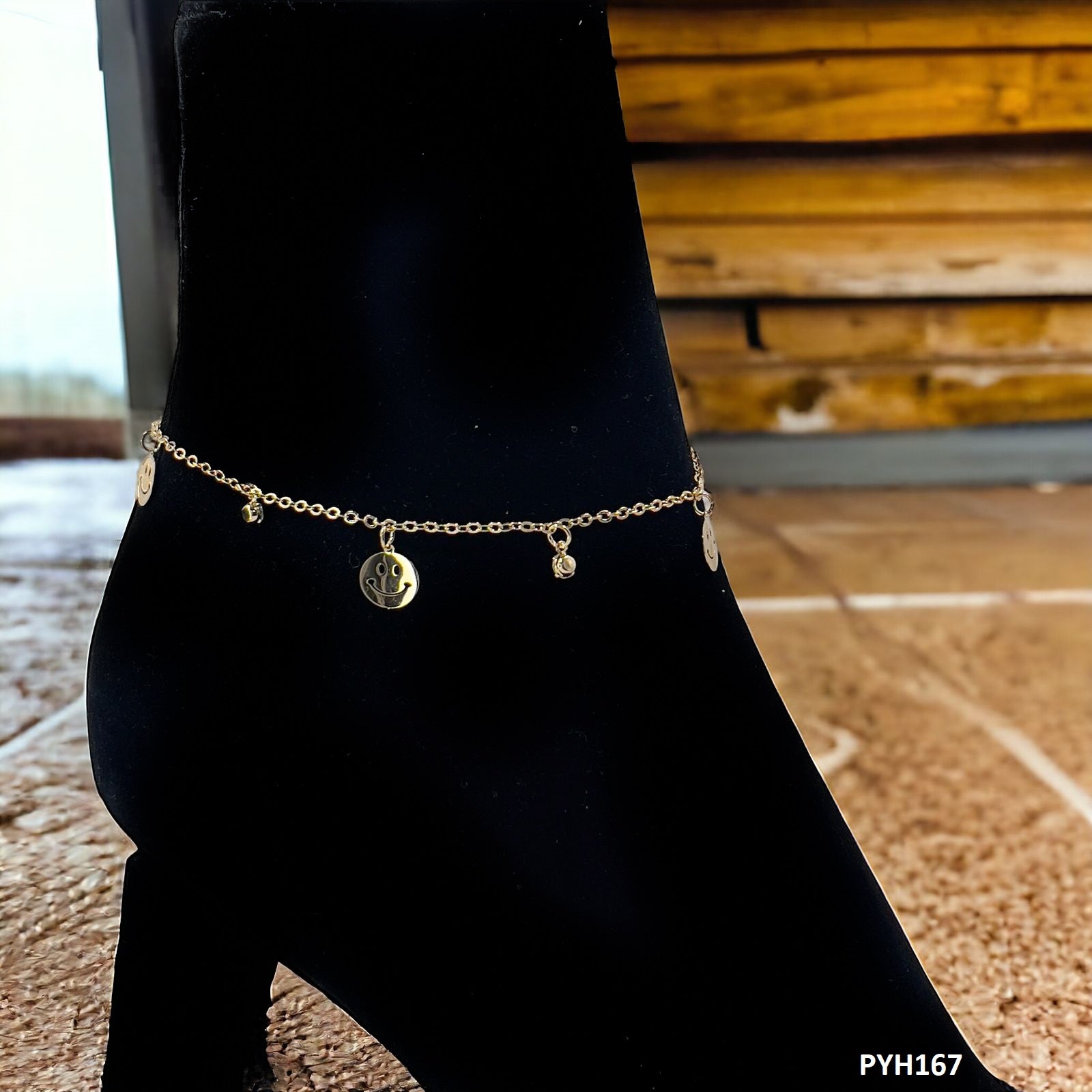 PYH167 XHF Emoji Anklet Single- PYH