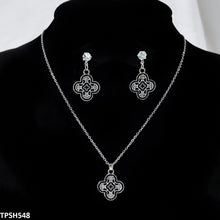 TPSH548 GCQ Clover Pendent Set - TPSH