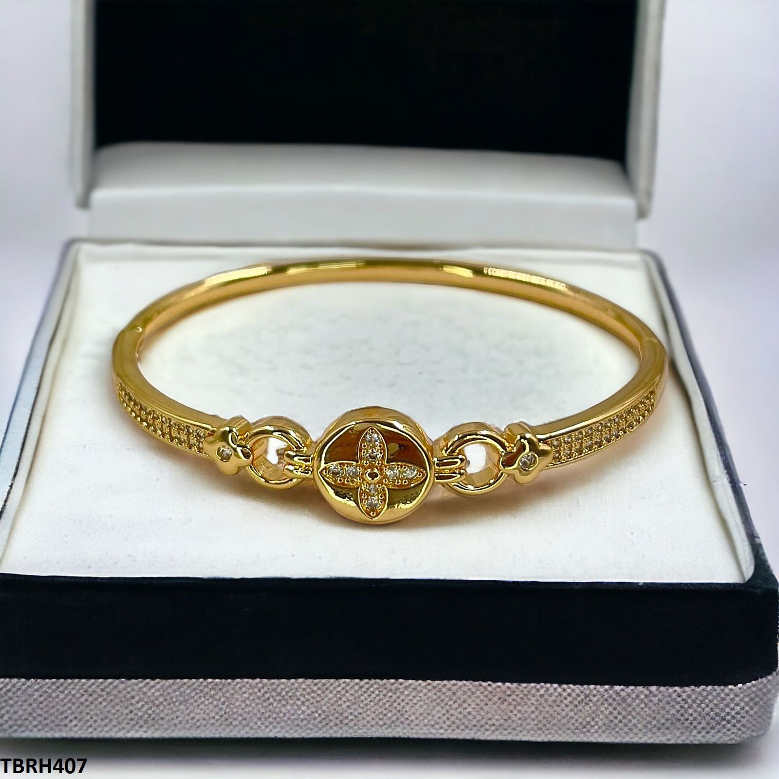 TBRH407 GXN Flower Bracelet Openable - TBRH