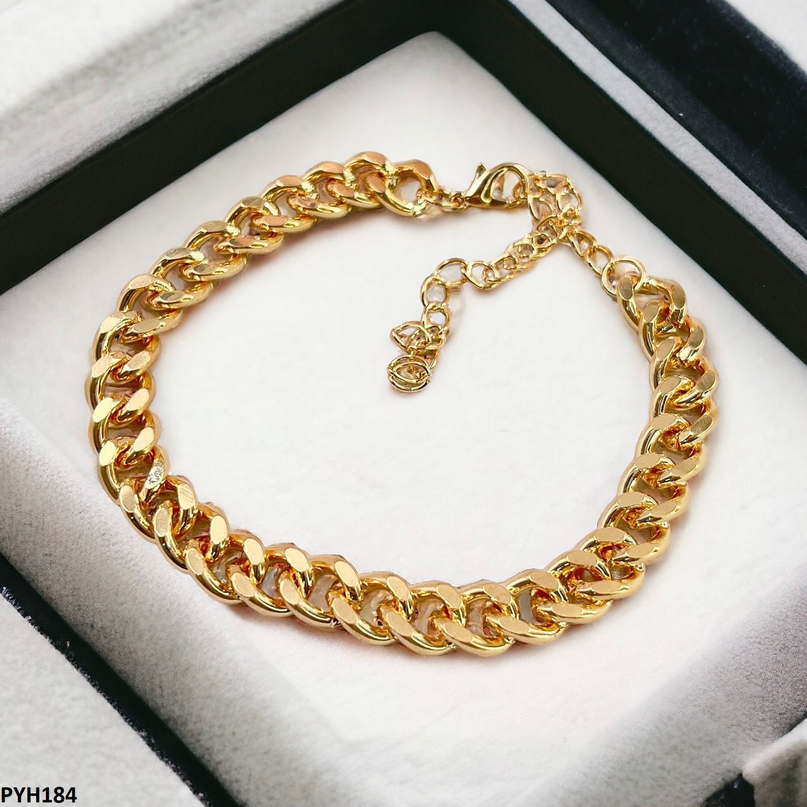 PYH184 WXD Chain Round Anklet Single- PYH