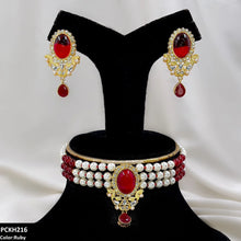 PCKH216 SDQ Oval/Tear Drop Choker Set - PCKH