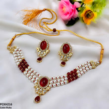 PCKH216 SDQ Oval/Tear Drop Choker Set - PCKH