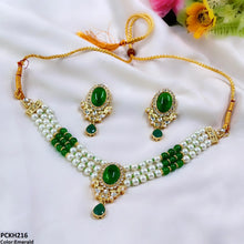 PCKH216 SDQ Oval/Tear Drop Choker Set - PCKH