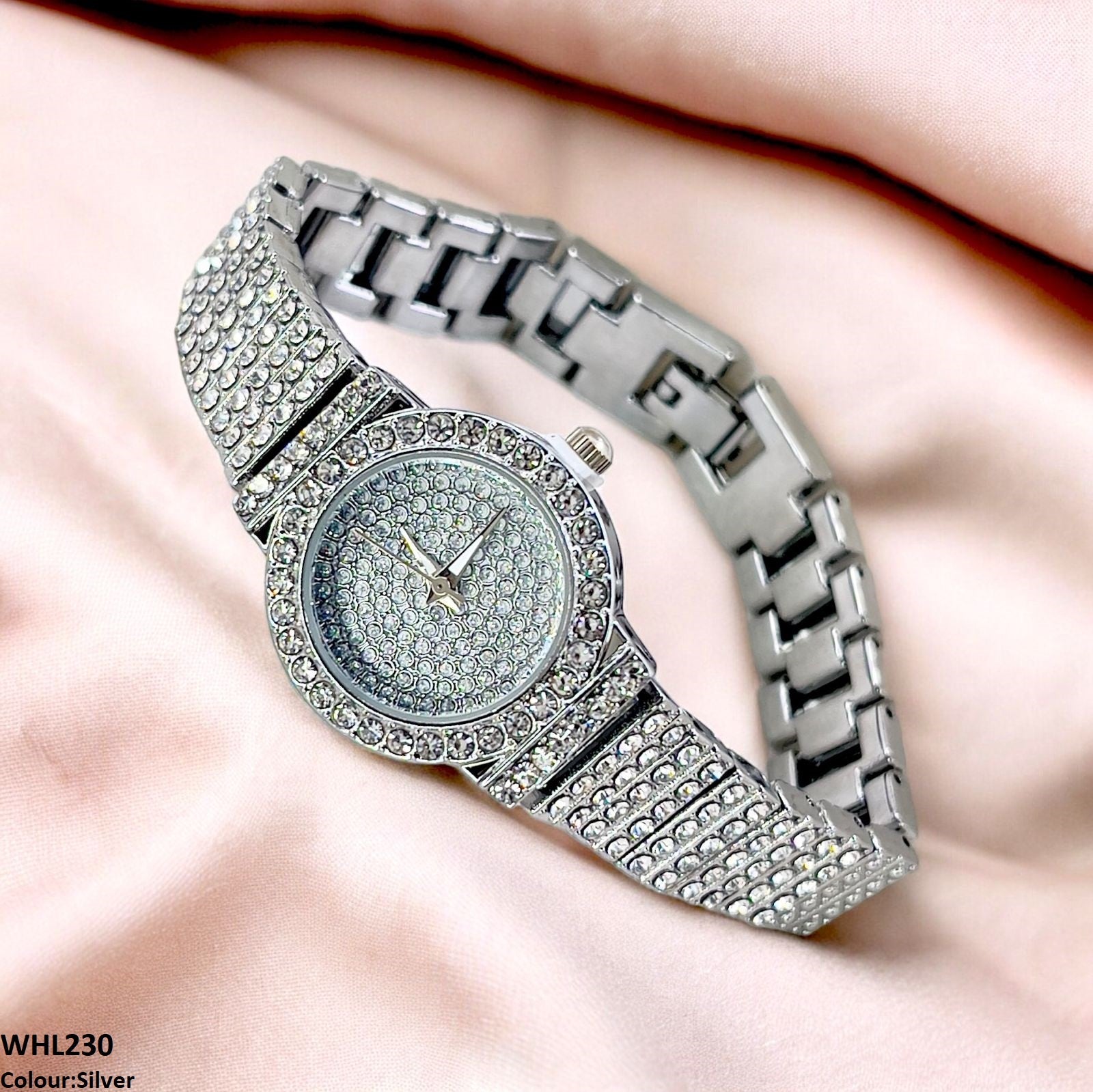 WHL230 CHY Shine Stone Dial Watch - WHL