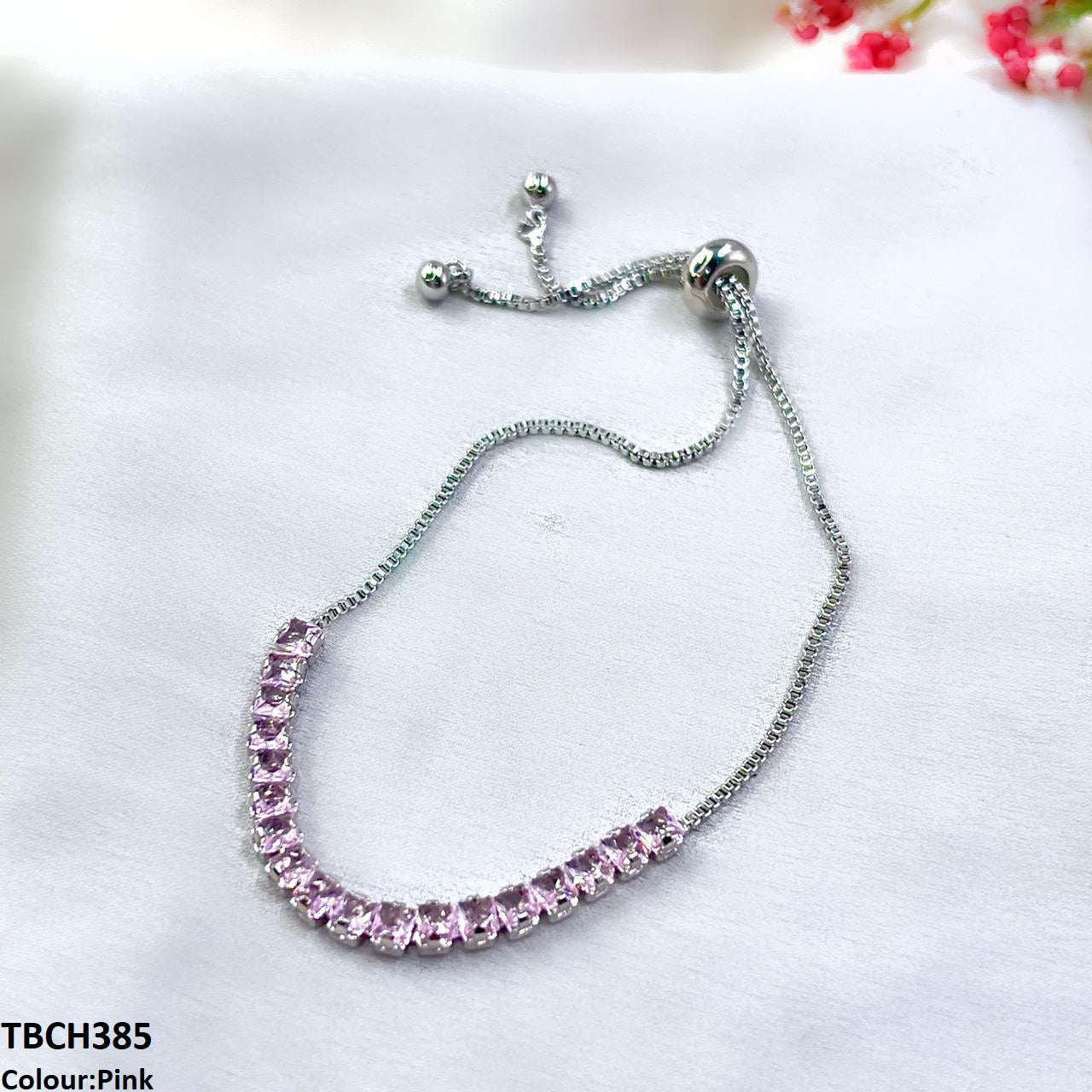 TBCH385 WKO Baguette Layered Bracelet - TBCH