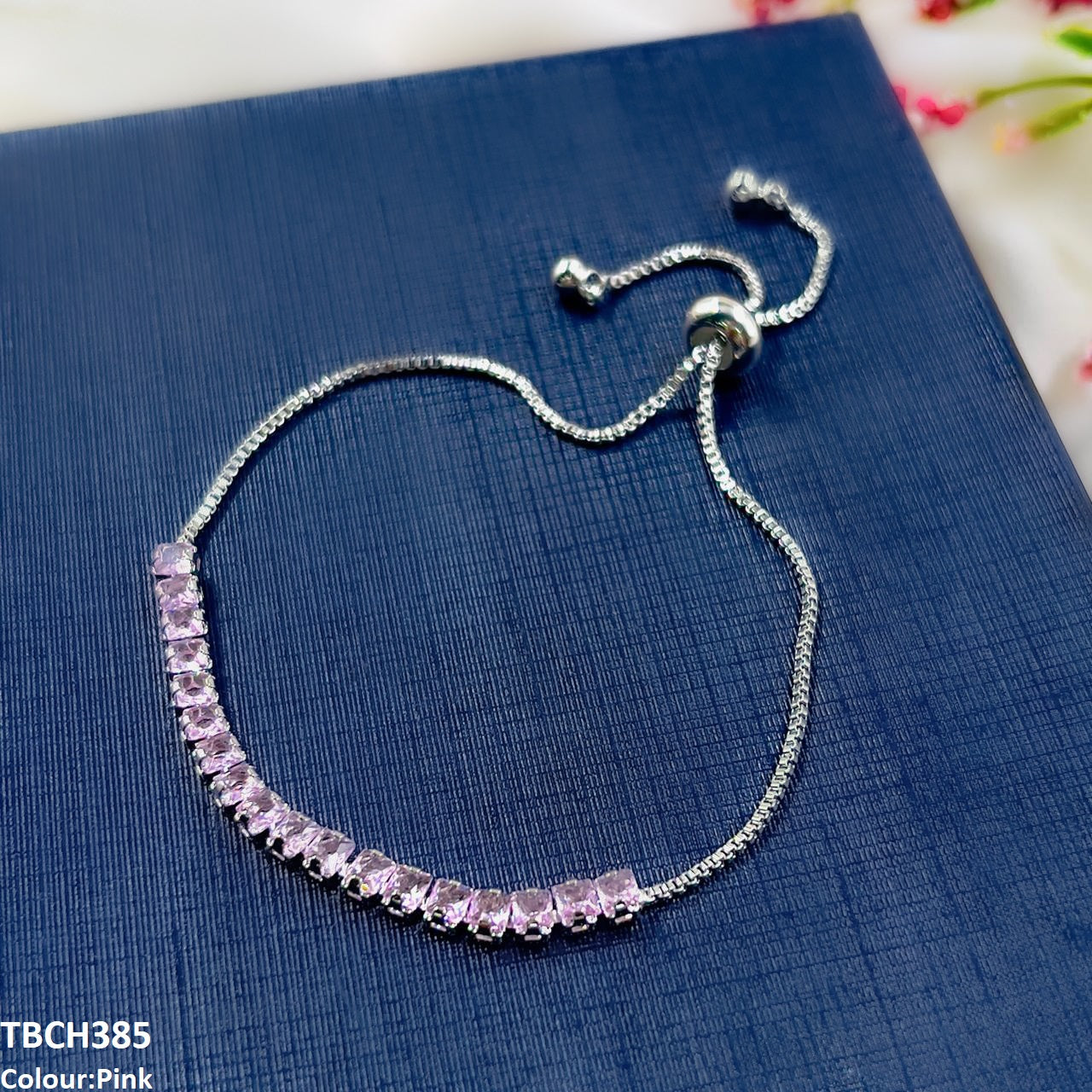 TBCH385 WKO Baguette Layered Bracelet - TBCH