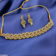 PCKH00223 FRN Double Leaf Choker Set - PCKH